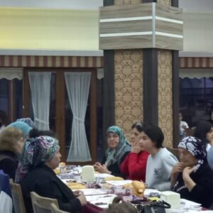An Iftar with earthquake victims from Akademy
