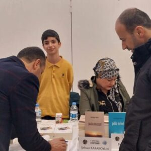 We are at Wan Book Fair with Author (and the Member of Akademy) Mr. Sehvan Karakoyun