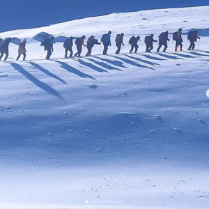 WAN – Çiyager û werzişvan derketin lûtkeya Keleha Spî