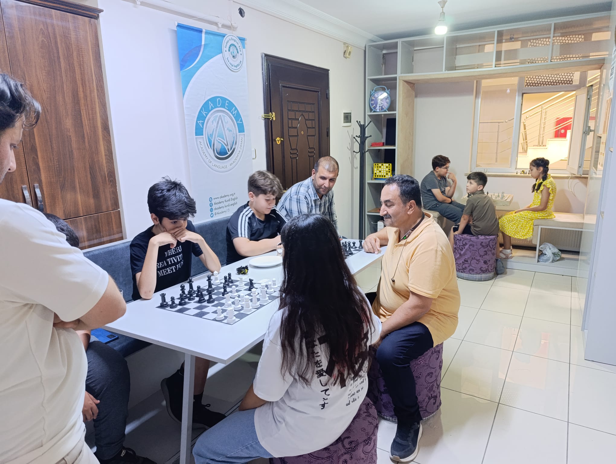 Kursa Sitrancê · Chess class